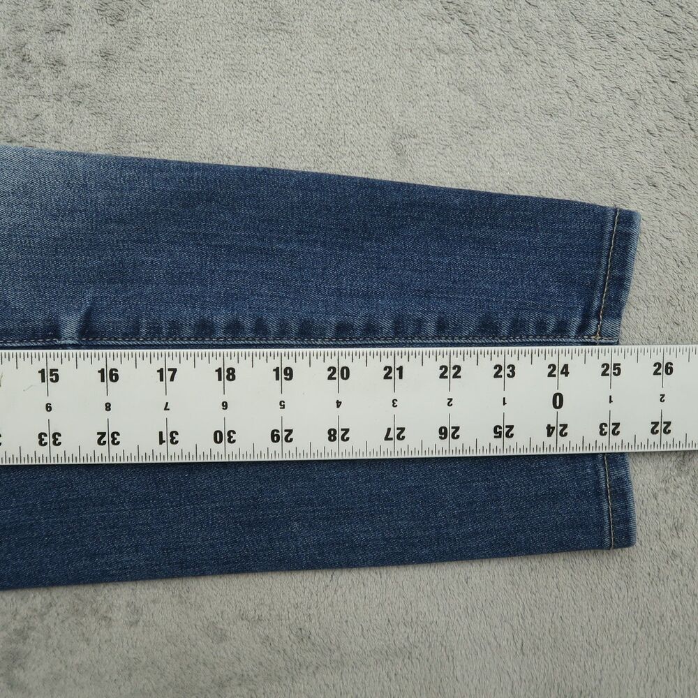 Lucky Brand Jeans Women's Size 14 Mid-Rise Lolita Crop Denim Pants 25" Inseam - Picture 4 of 16